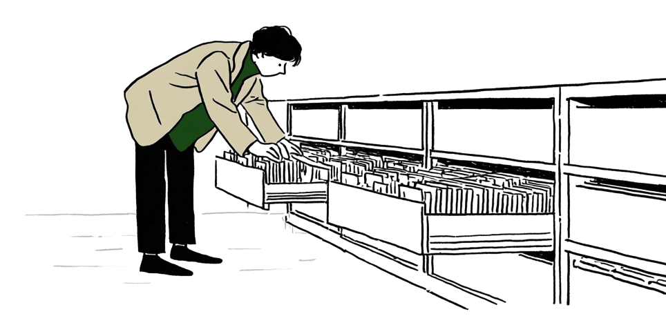 報酬データを積み上げて比べているイラスト